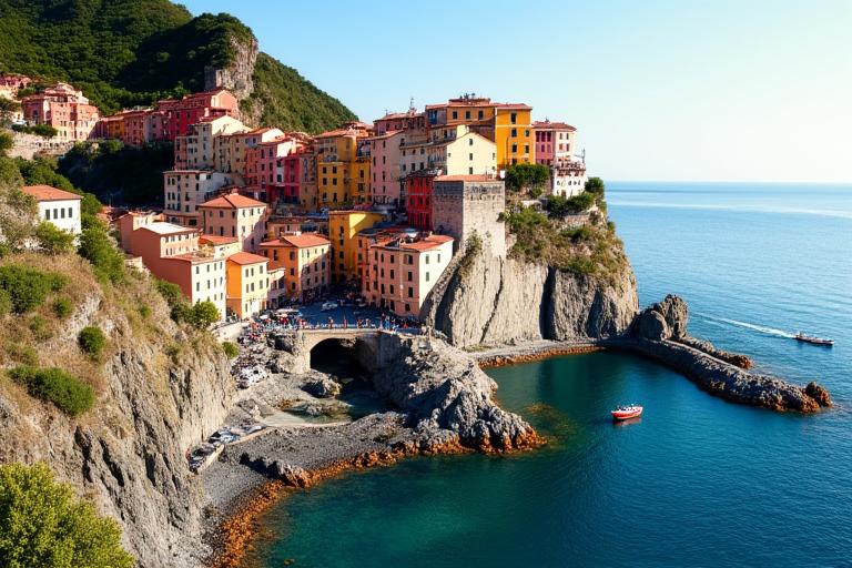 Petit village côtier coloré, idéal pour le slow tourisme.